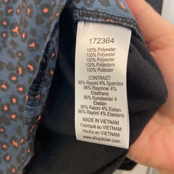 Anthropologie - Dolan - Animal Print Long Sleeve Button Down Blouse - Picture 10 of 12